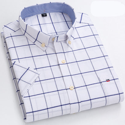 Desmond - Chemise relax et douce avec poche poitrine pour hommes