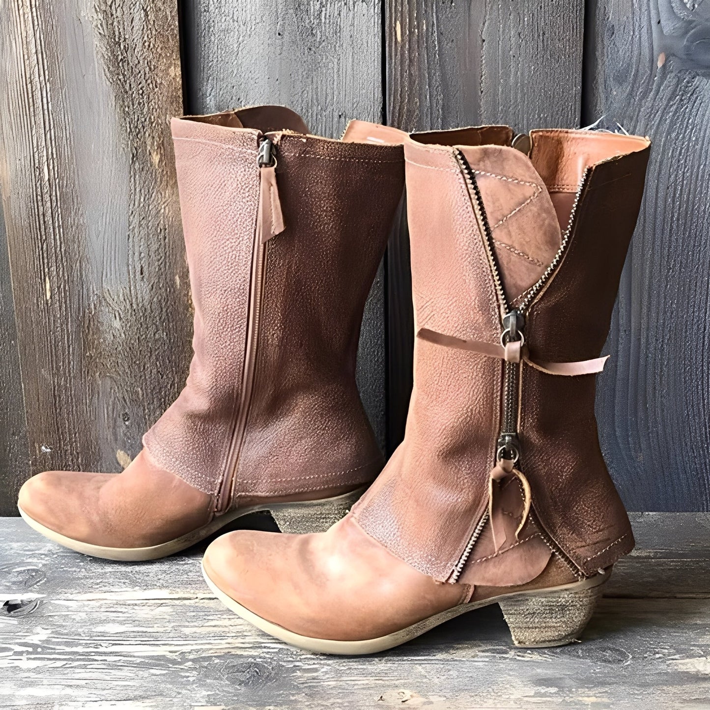 Francine - Bottes d'automne chic pour femmes