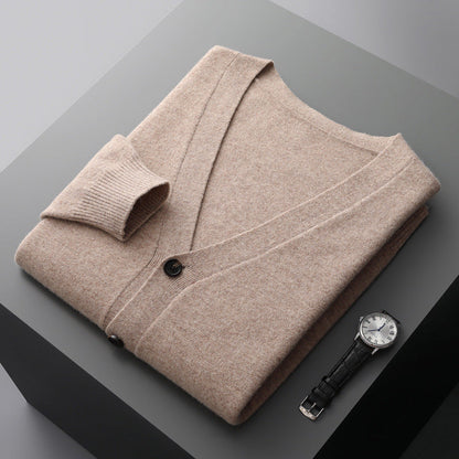 Anton - Fashionable wool sweater for men