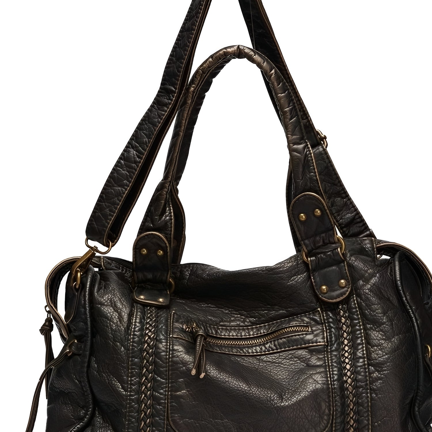 Hollie - Sac à main décontracté avec fermeture éclair pour femmes