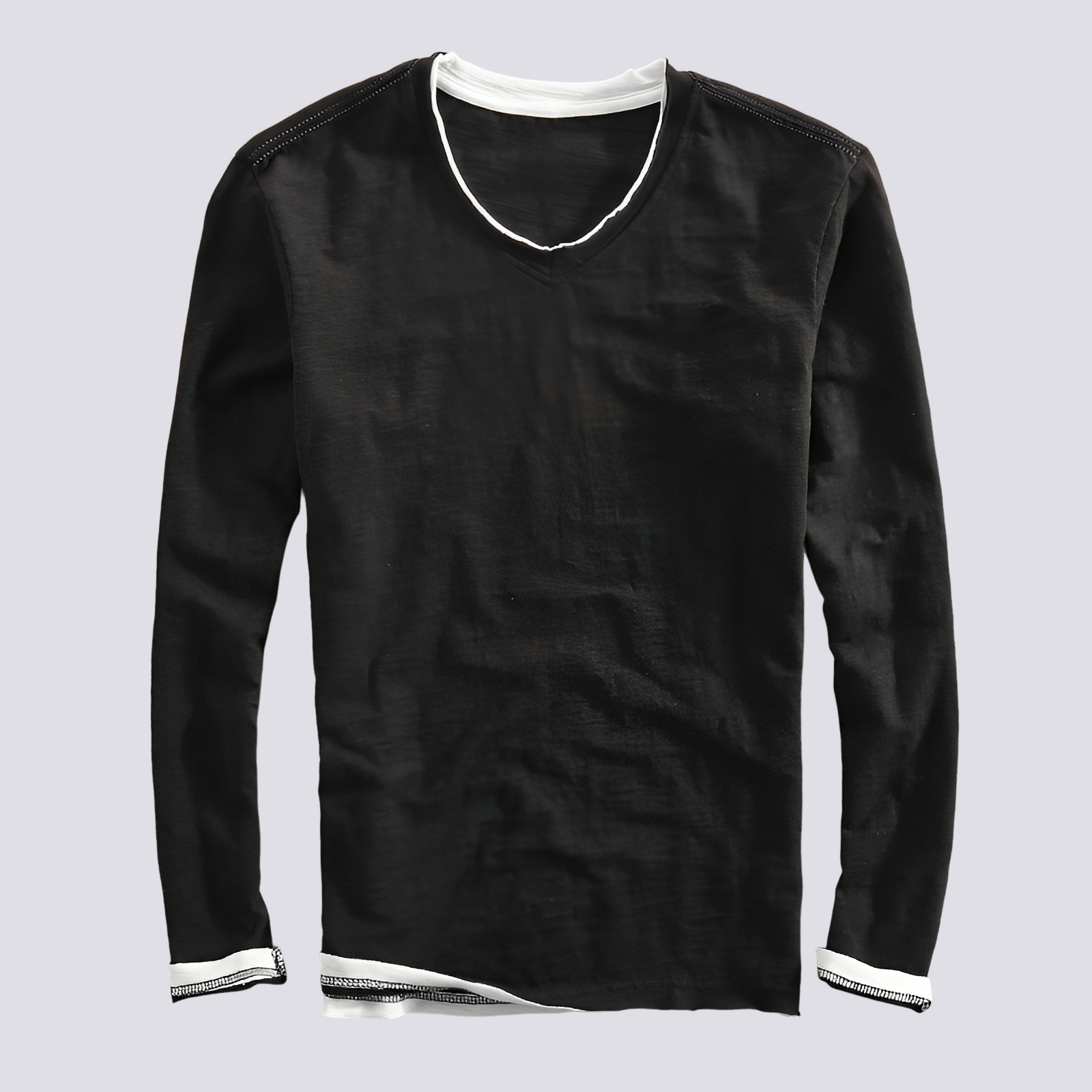 Jack - Chemise élégante à manches longues et usée