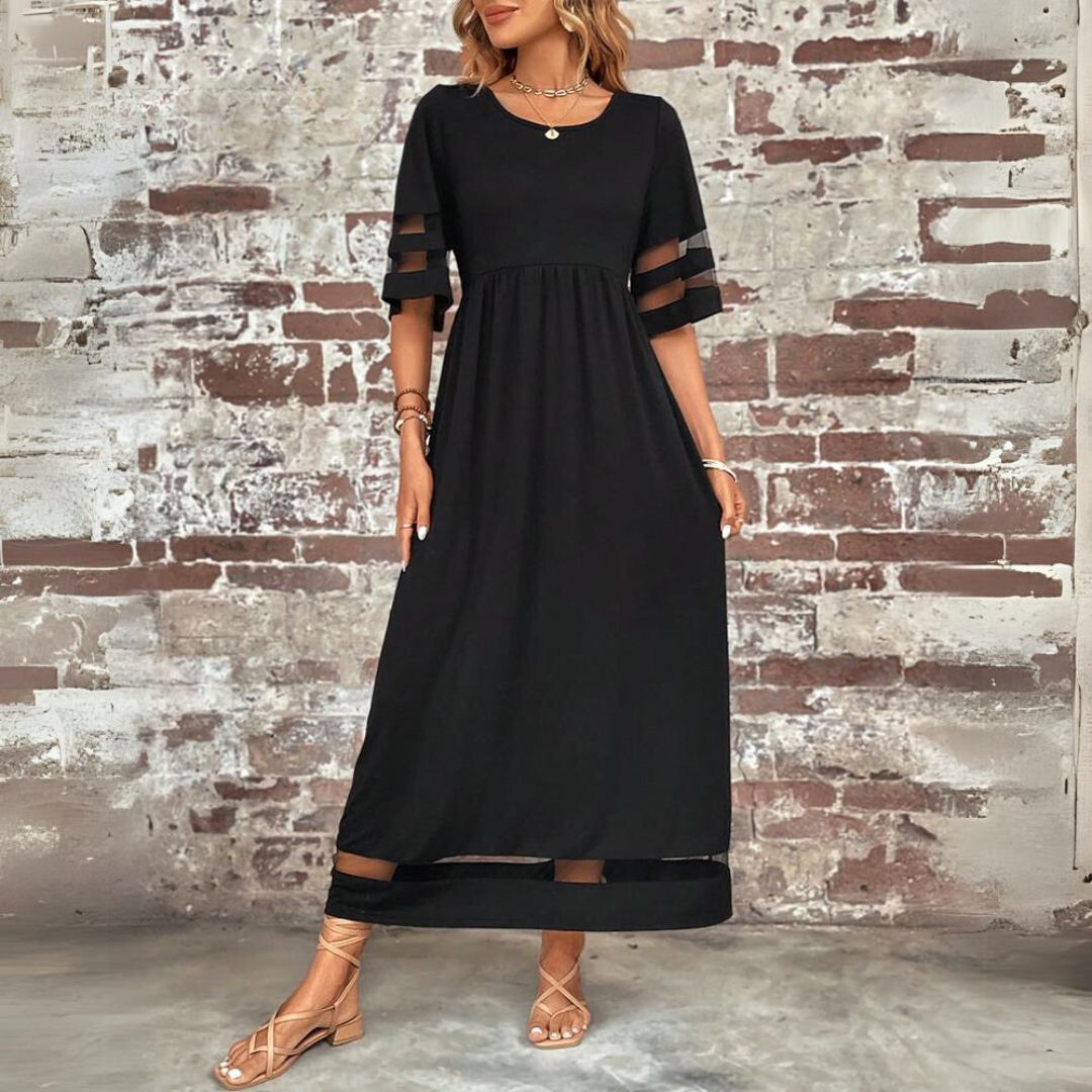 Amandine – Robe chic, avec effet ventre plat