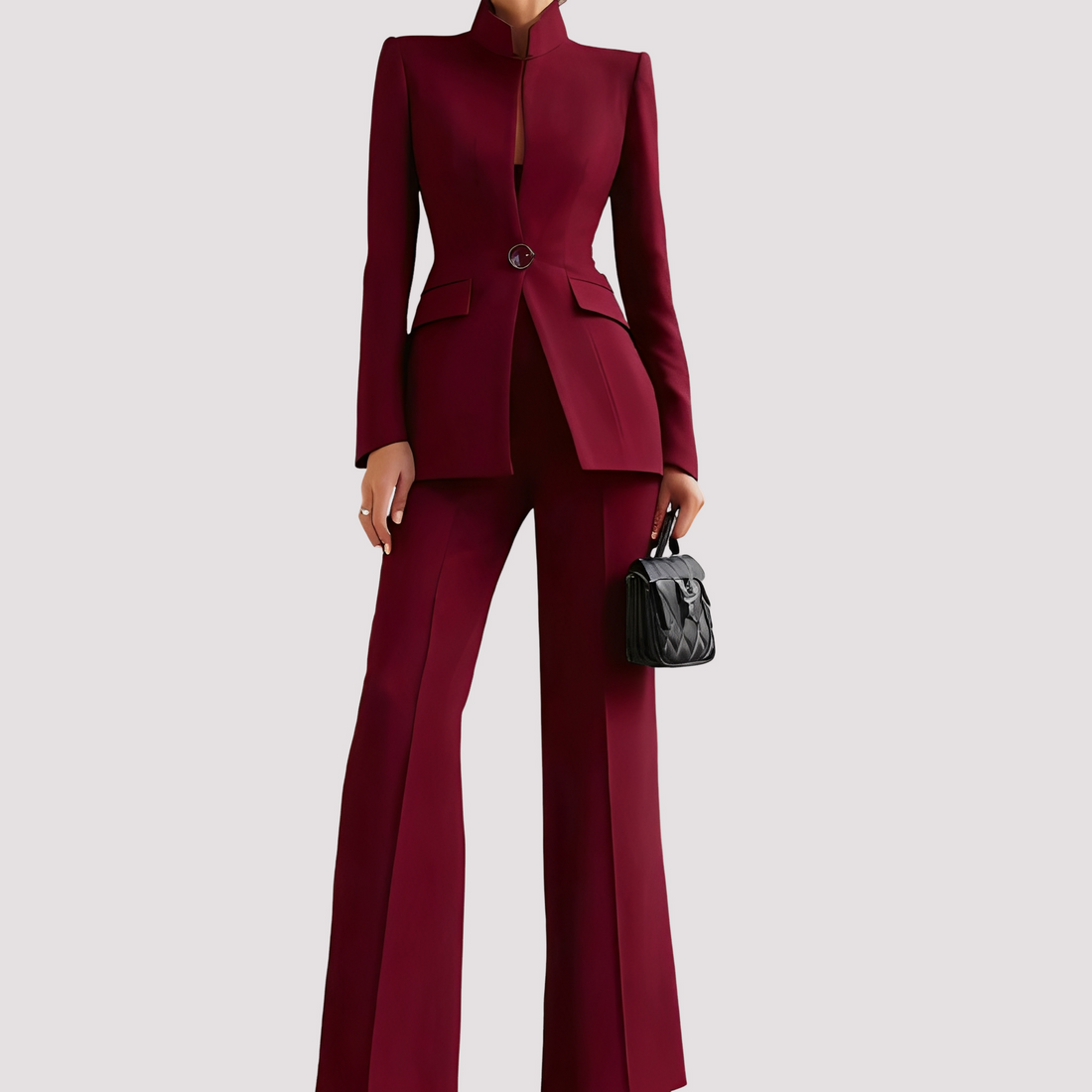 Jean - Ensemble de Costume Élégant avec Un Bouton
