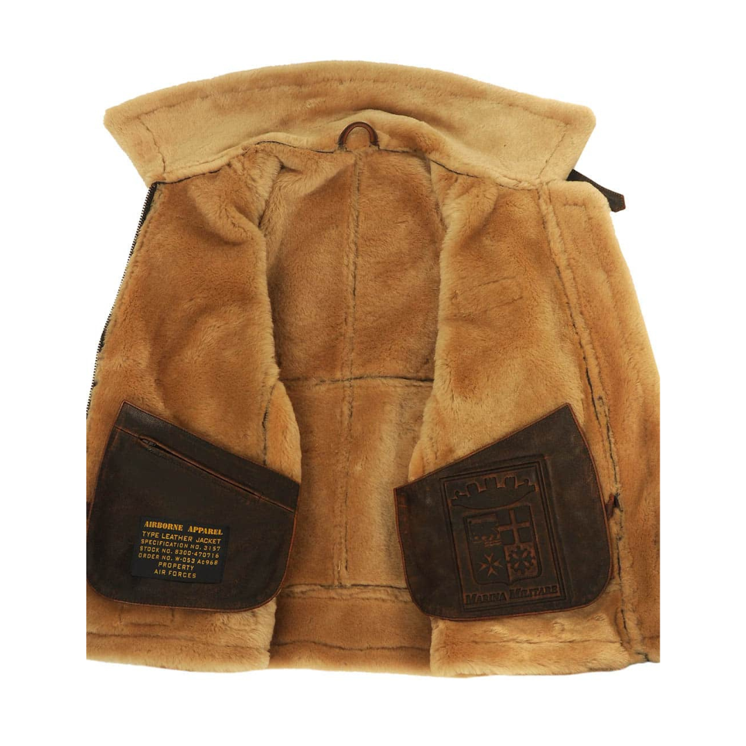 William - Manteau rétro pour hommes, épais et chaud