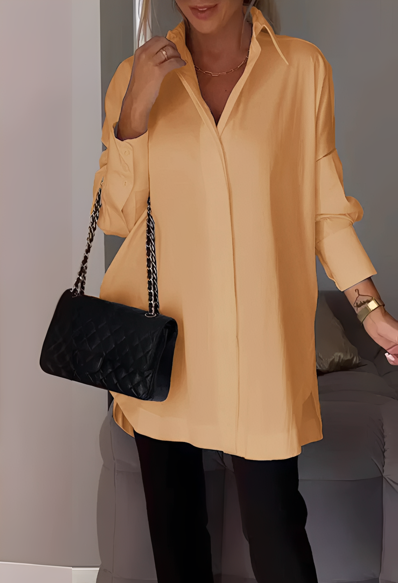 Lauren - Chemise élégante à manches longues