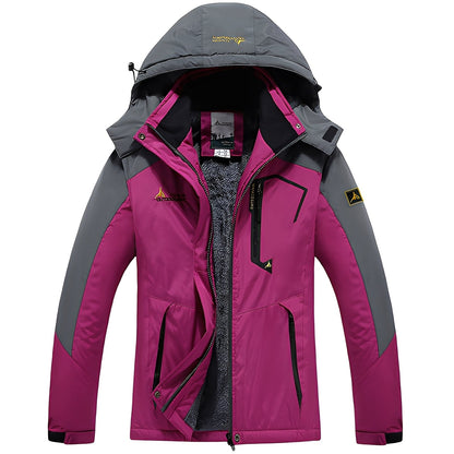 Heather - Chic, avec doublure polaire, manteau d'hiver pour femme