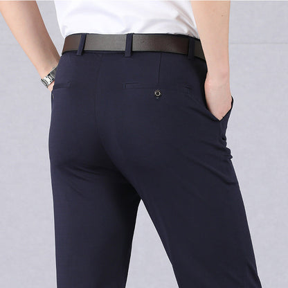 Beckett - Pantalon habillé stretch pour hommes, style cool