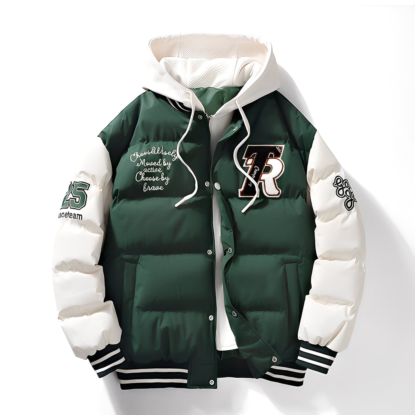 Xander - Winter coat for man with hood