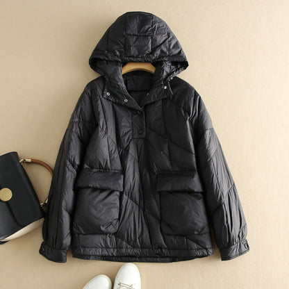 Amery - Manteau matelassé coloré et confortable avec capuche pour femmes