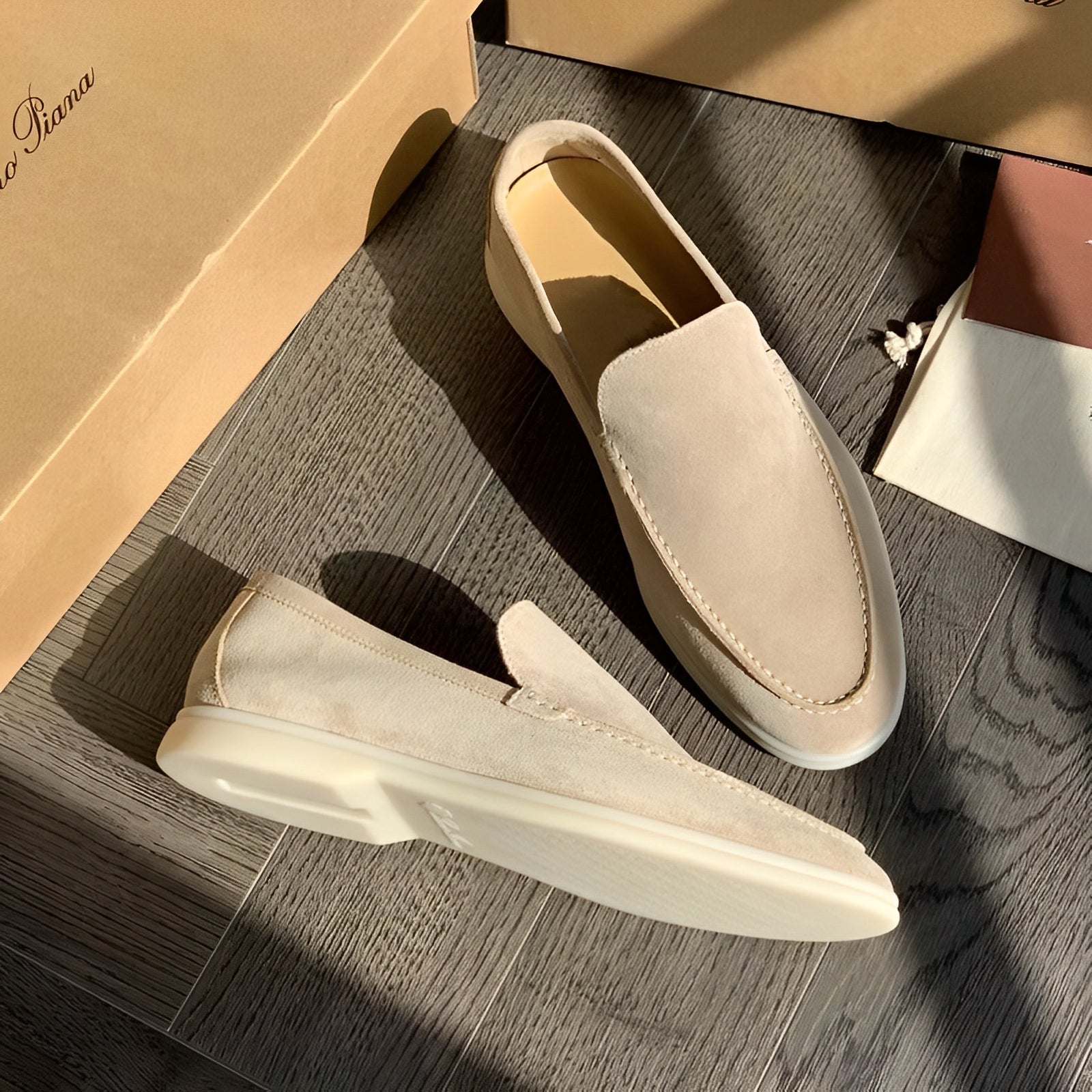 Dominick – Chaussures en suède pour hommes