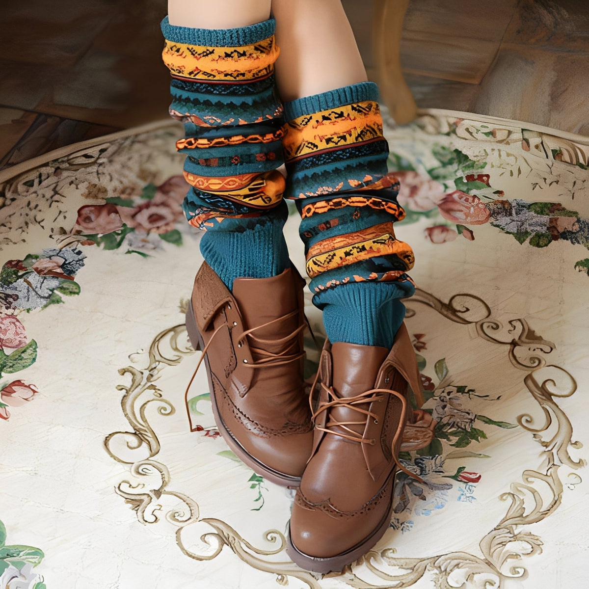 Suzanna - Chaussettes élégantes et chaudes