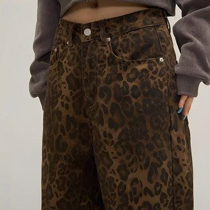 Felecia - Pantalon jean ample élégant pour femmes