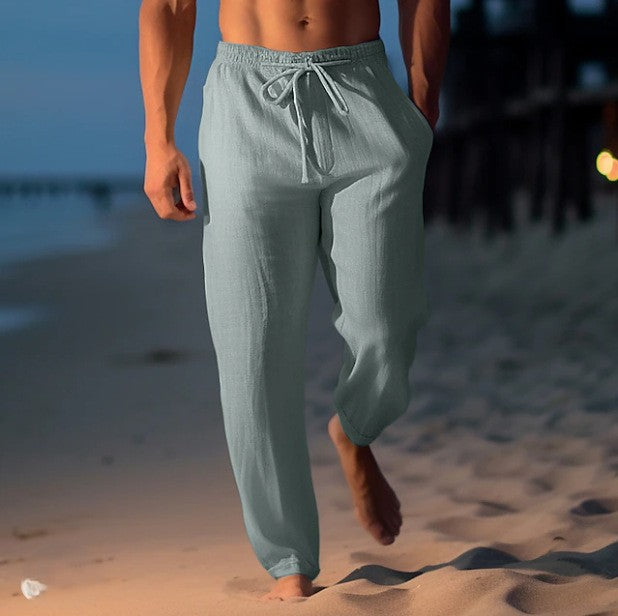 Matthew - pantalon lin homme tendance