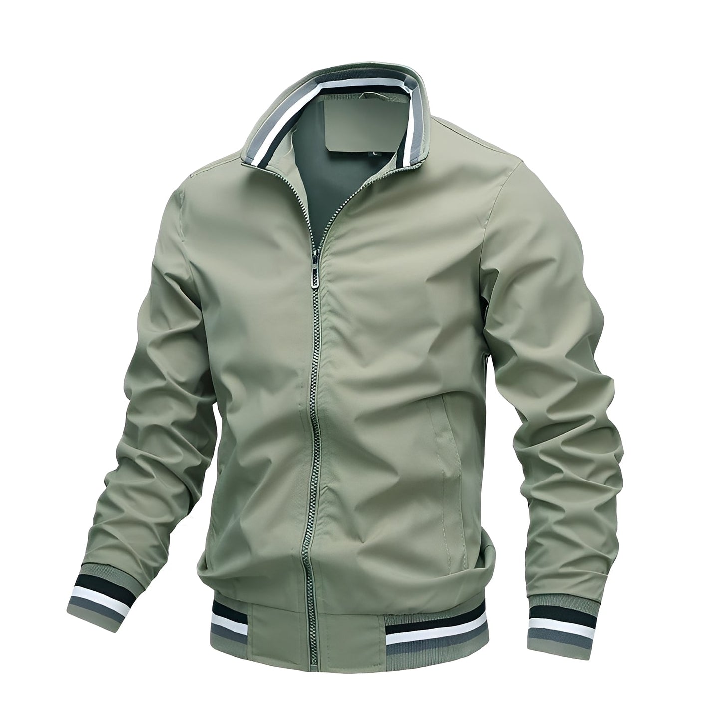 Jeremy - Blouson décontracté avec bandes pour hommes
