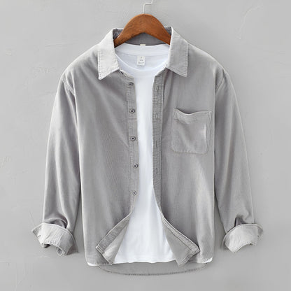 Aiden - Lässiges Hemd mit langen Ärmeln für Herren