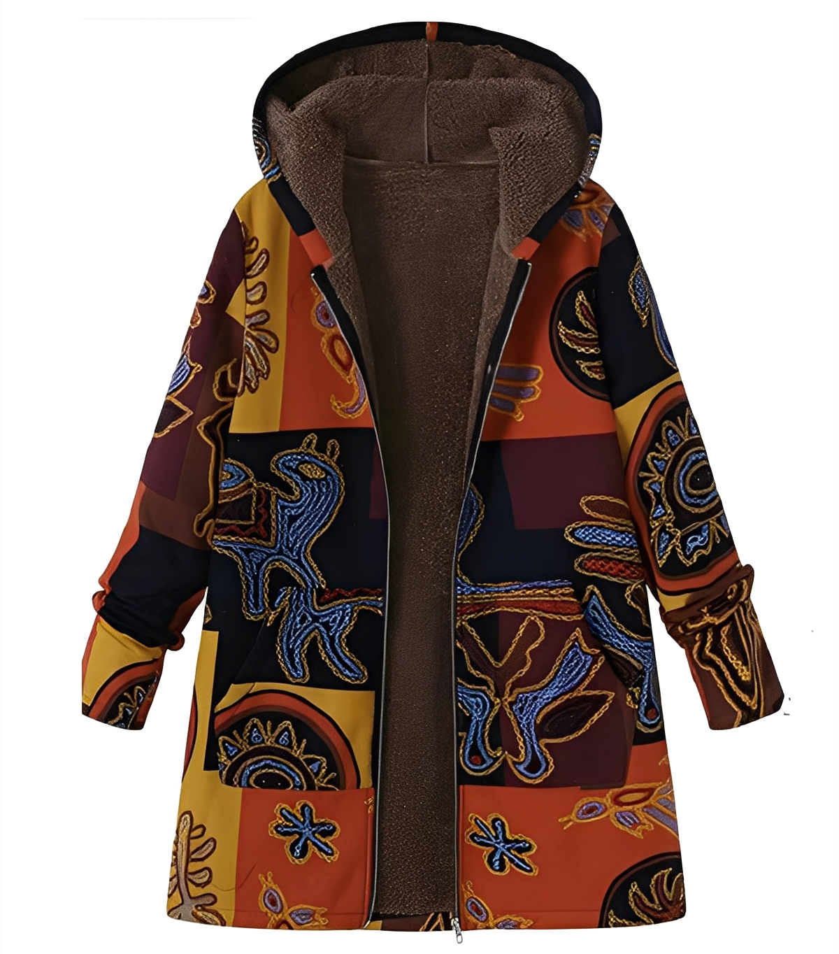 Jaslene - Parka-veste épaisse, chaude et intemporelle pour femmes