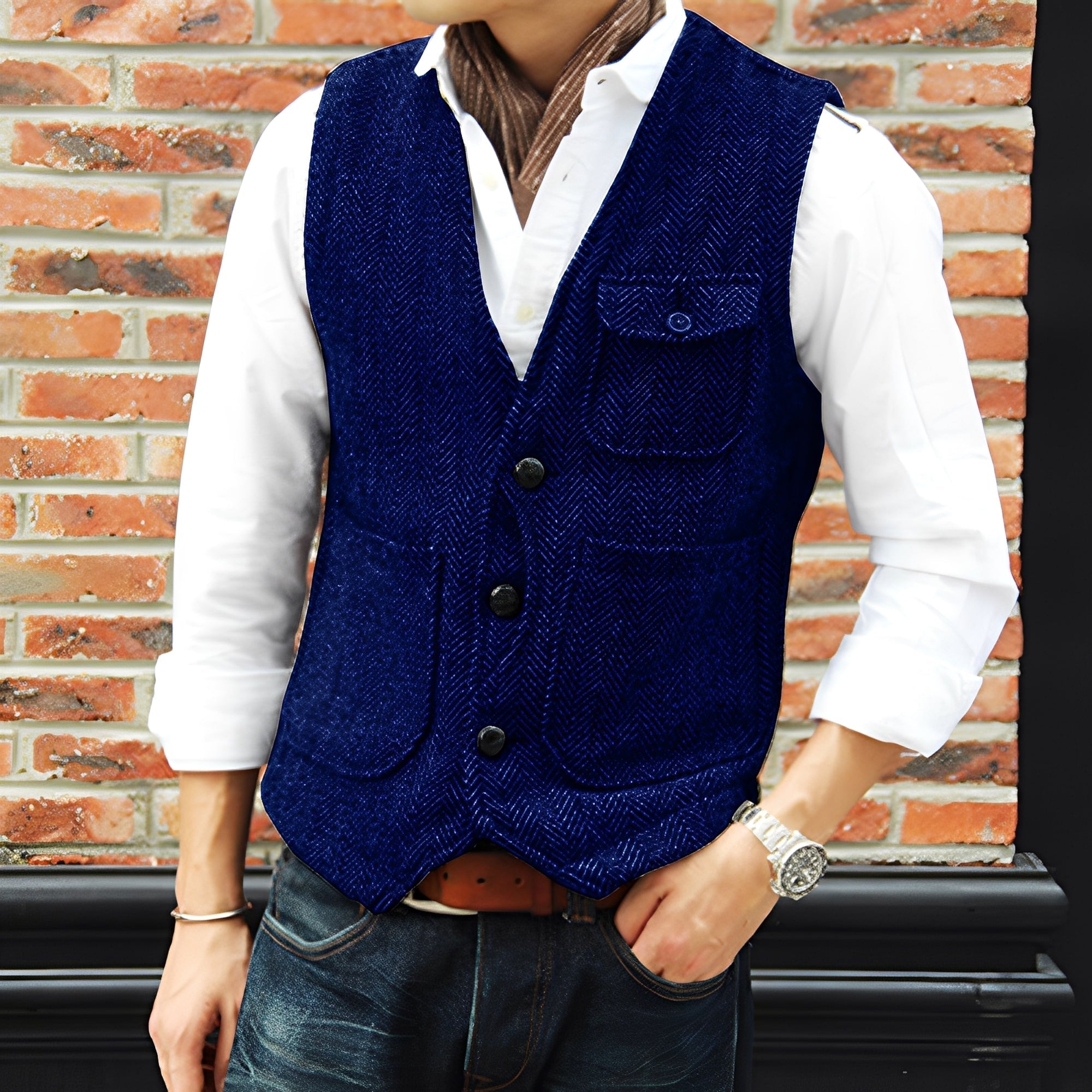 Matthew - Manteau en tweed élégant