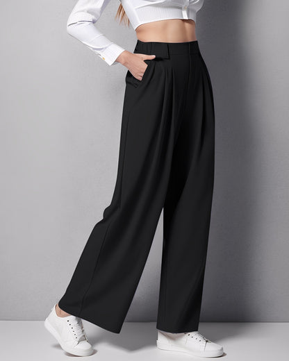 Montana - Pantalon droit à taille élastique pour femmes