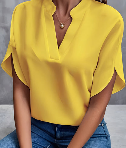 Chantelle - Chemisier femme à col en V et allure simple