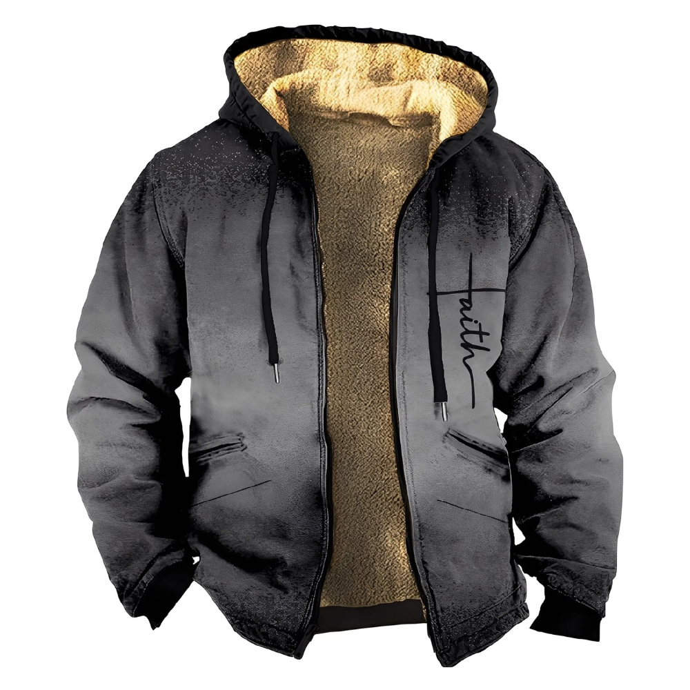 Mervin - Sweat à capuche chaud et coloré pour homme