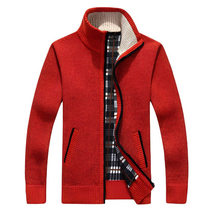 Shaw - Cardigan Classique avec Doublure pour Hommes