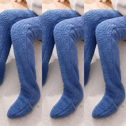 Camellia - Chaussettes longues et chaudes pour l'hiver pour femmes