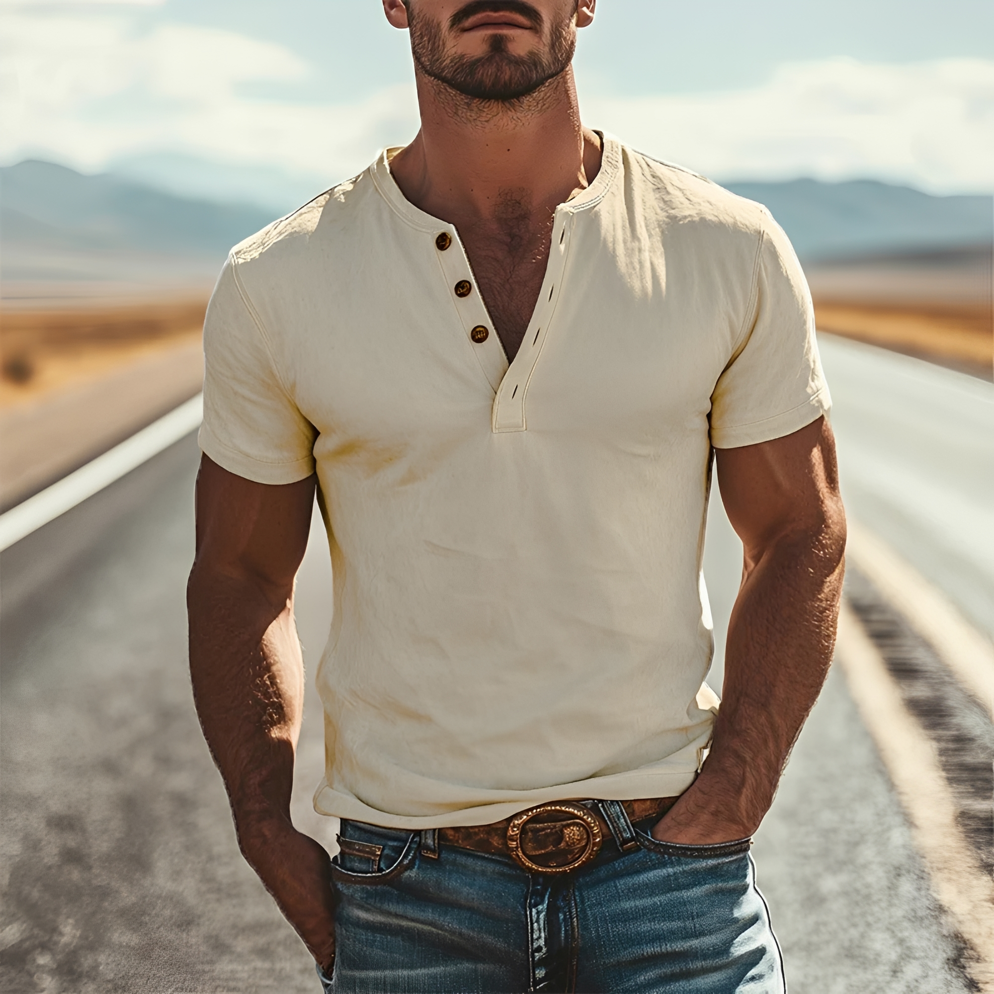 Daniel - Chemise classique à manches courtes