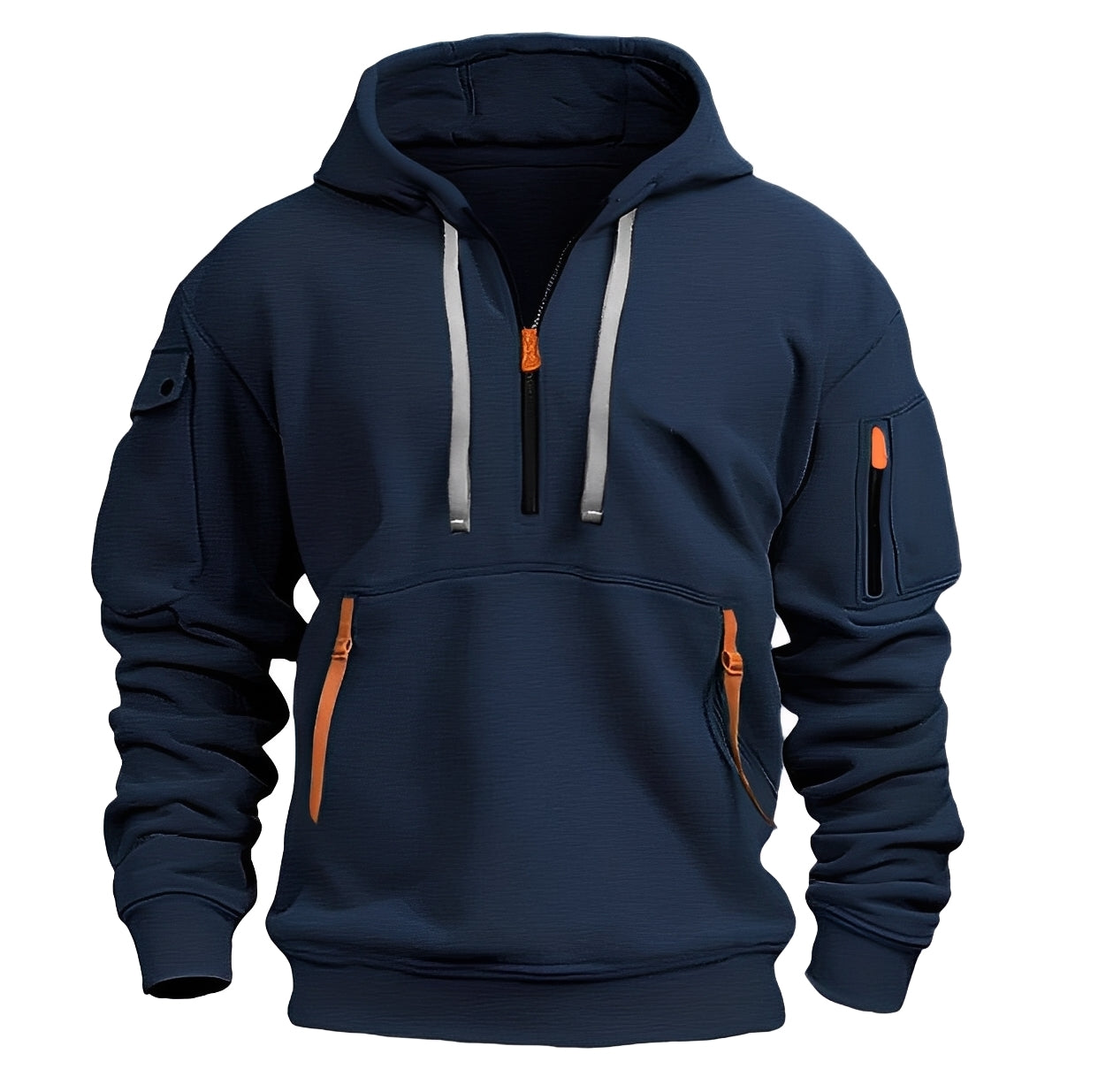 Burton - Hoodie moderne avec demi-fermeture éclair