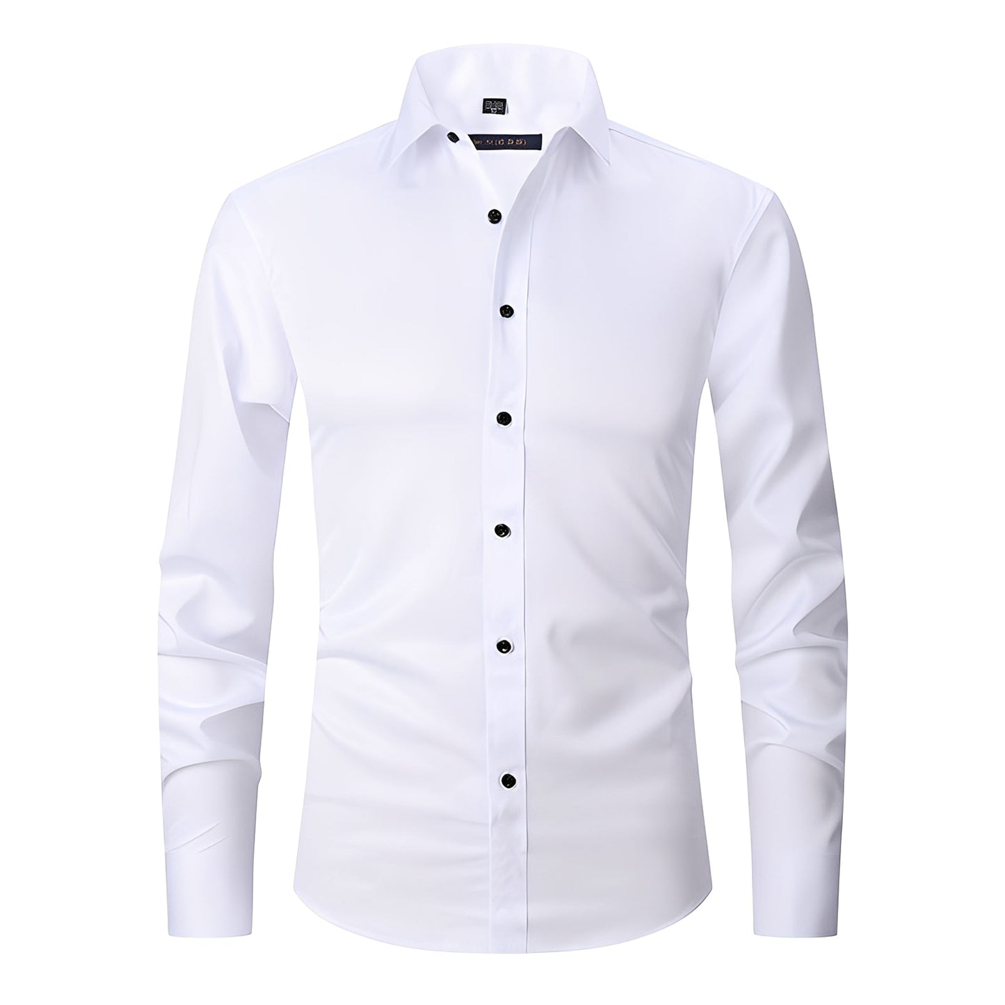 Elton - Chemise homme ajustée et extensible