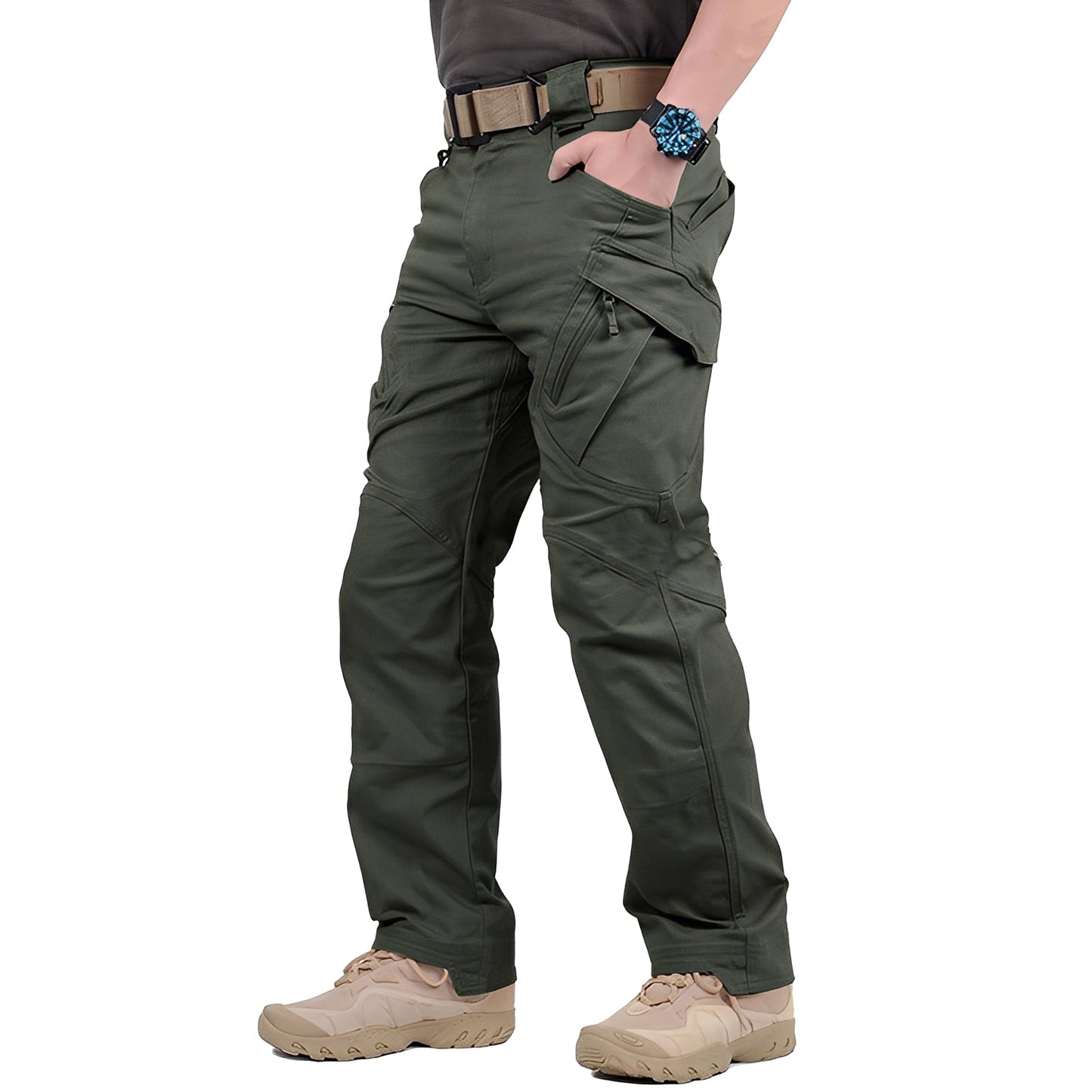 Roshan - Pantalon cargo décontracté et tactique pour hommes