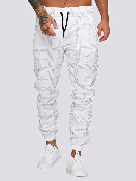 Jaeden - Pantalon élégant à carreaux pour hommes