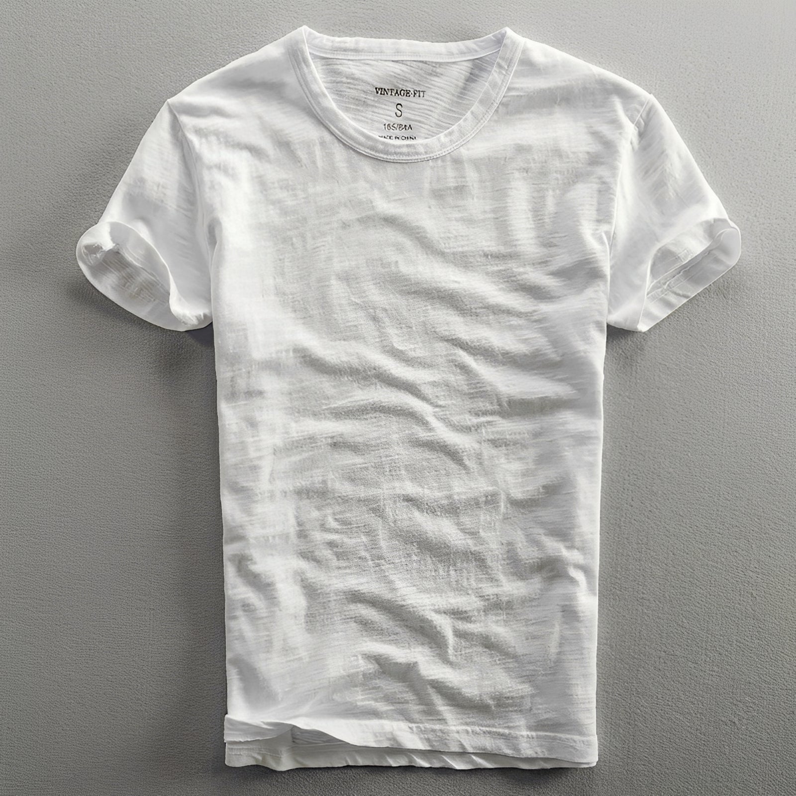 Samuel - T-shirt classique délavé pour hommes