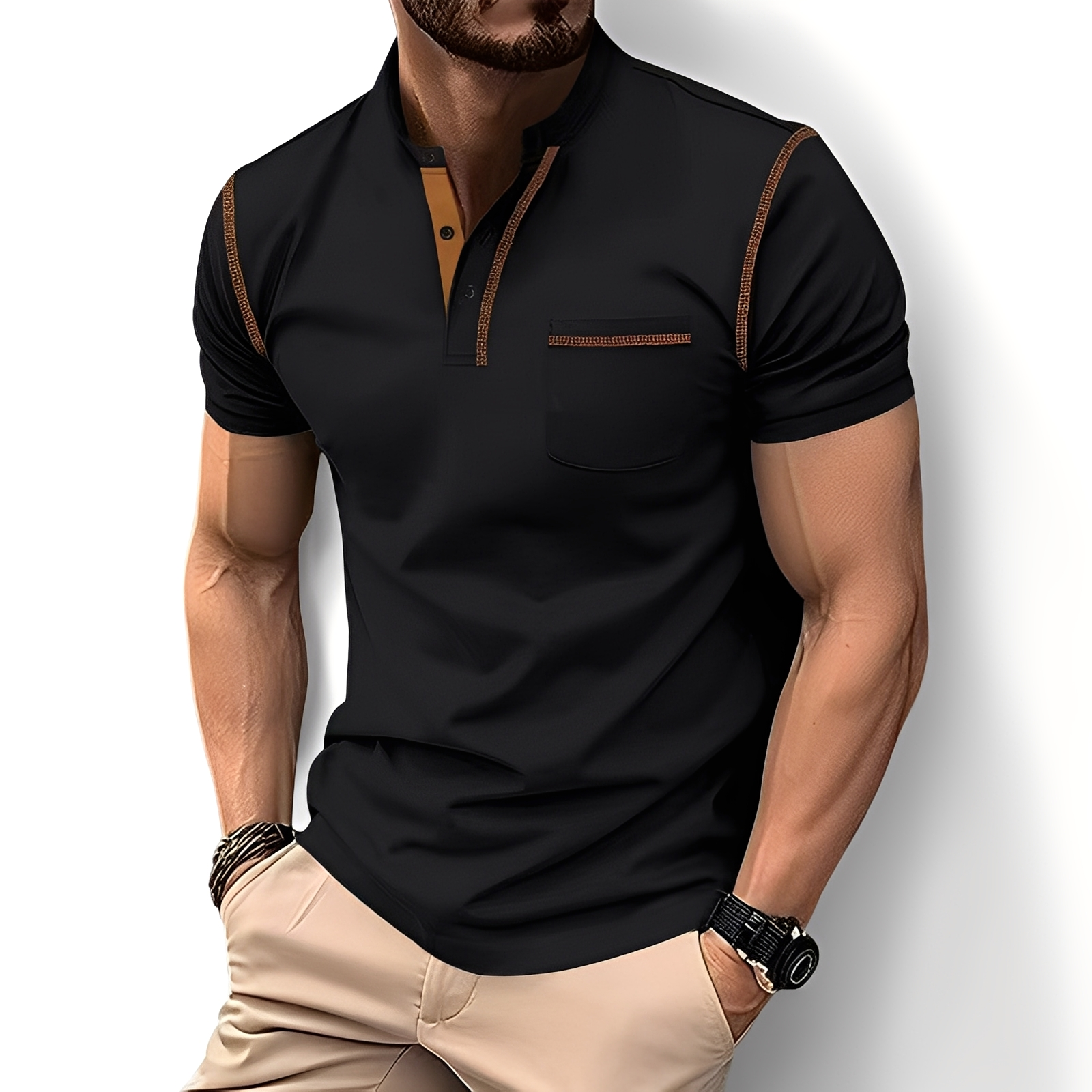 Brandon - Polo élégant