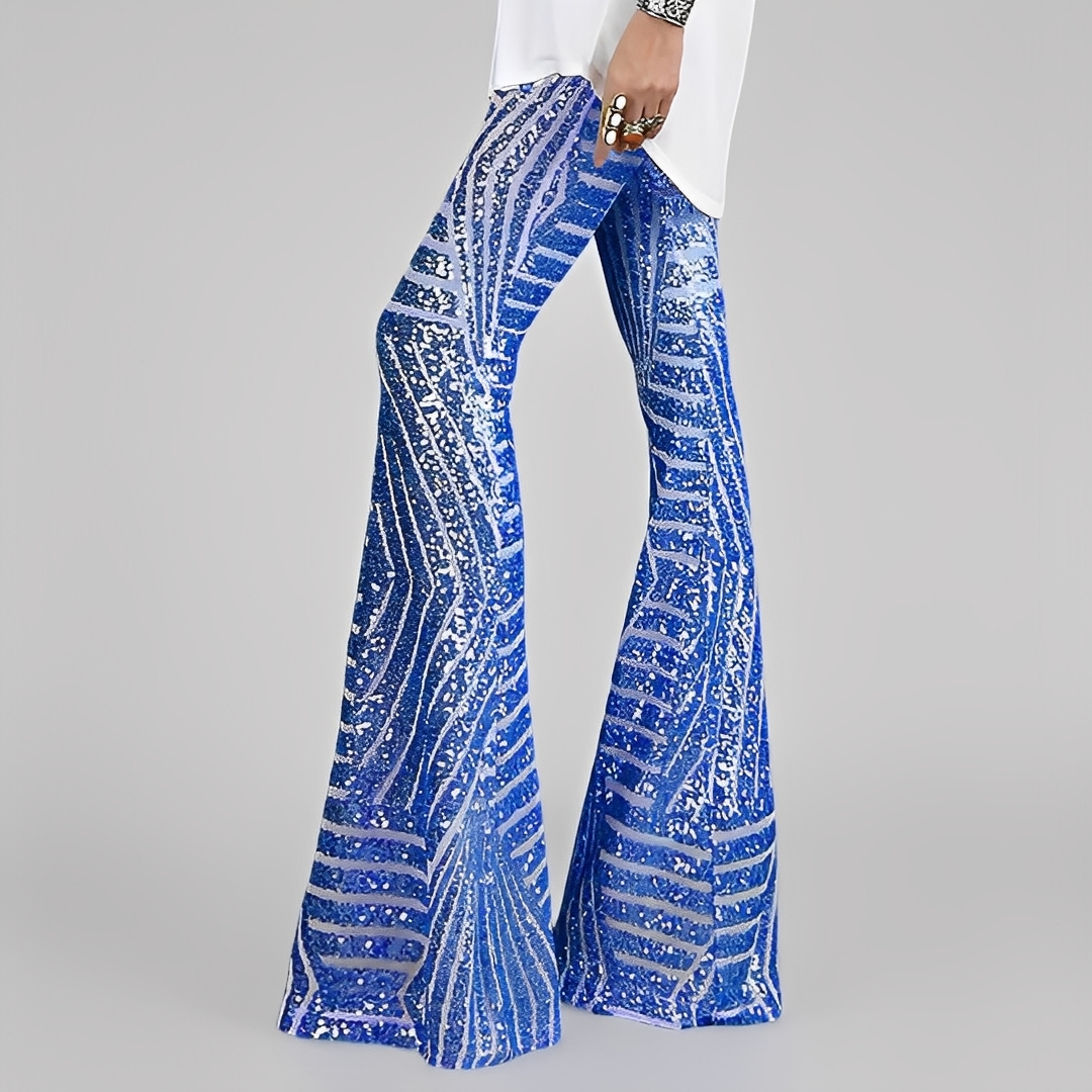 Aaralyn - Pantalons à pattes d'éléphant à la mode pour femmes