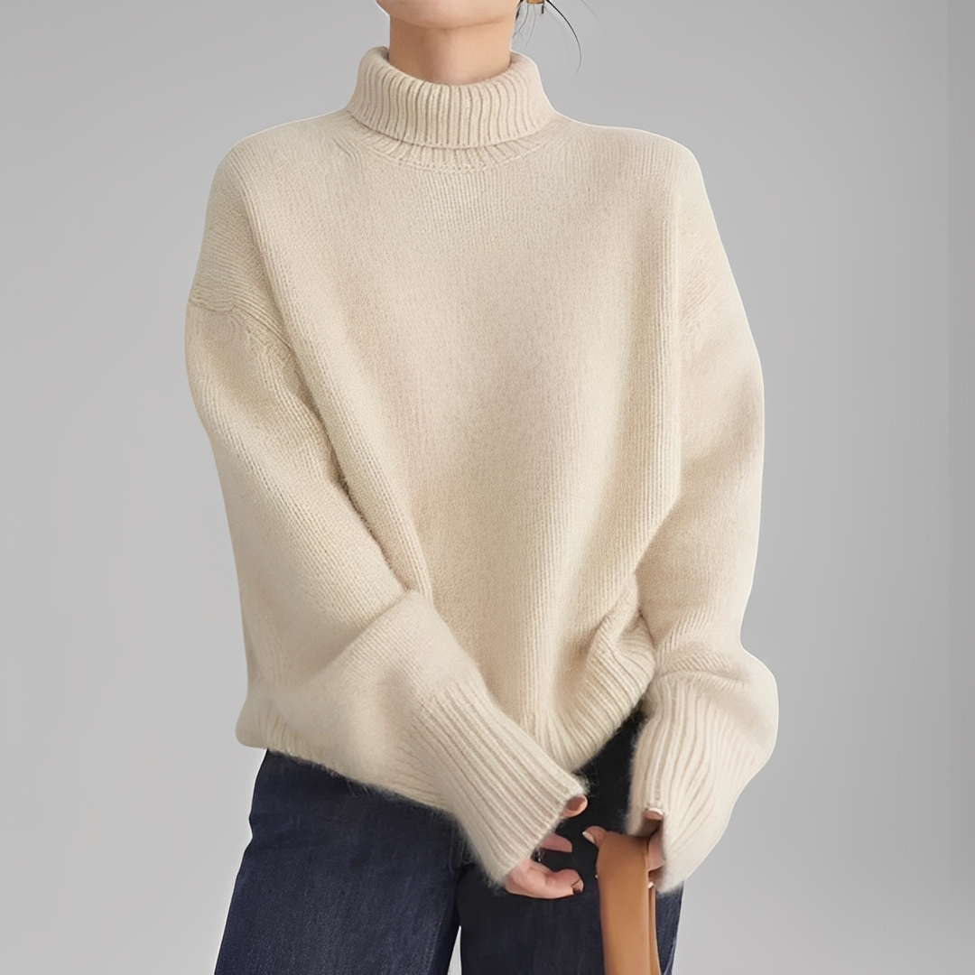 Anaise - Pull à col roulé élégant pour femmes
