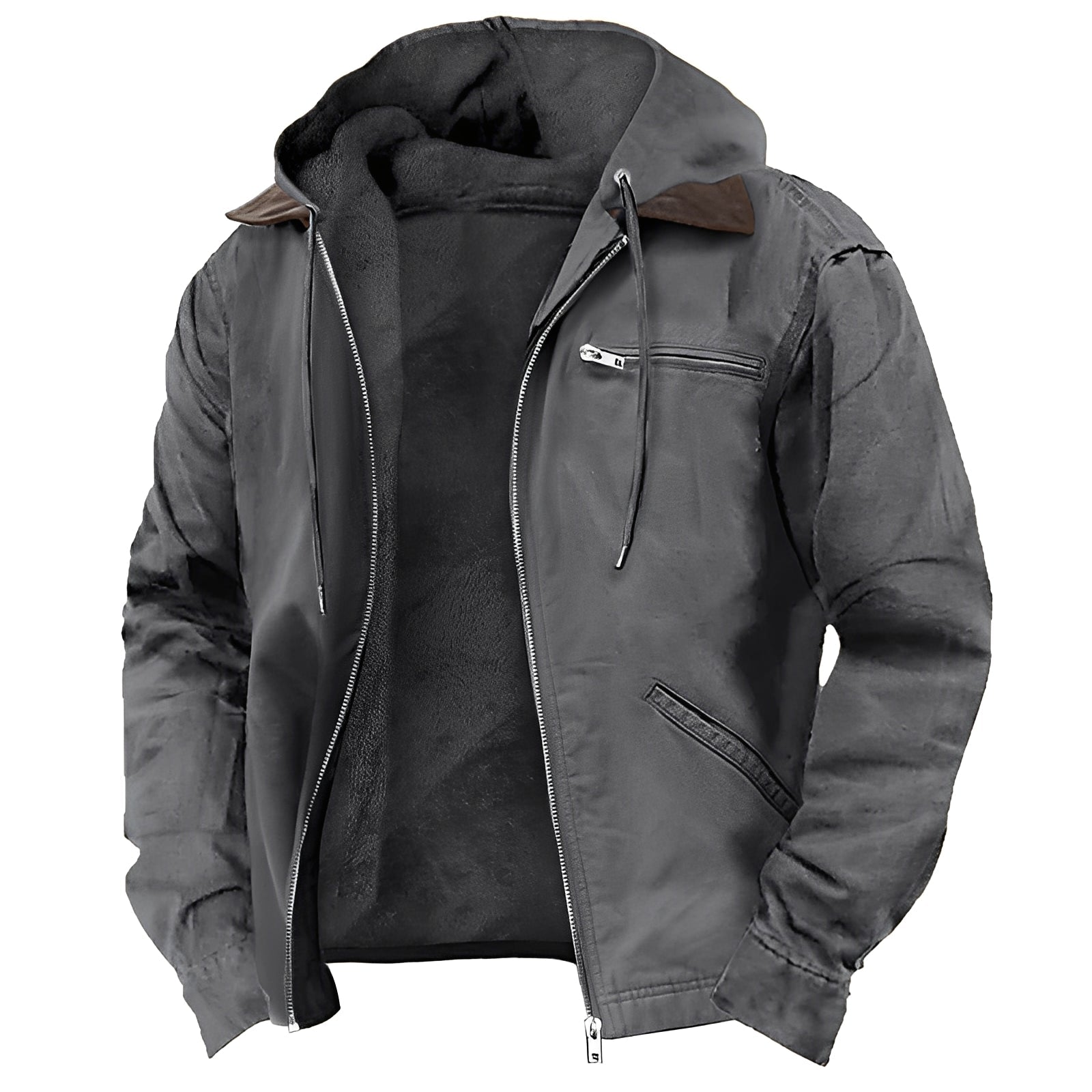 Dwayne - Veste à capuche chaude pour hommes