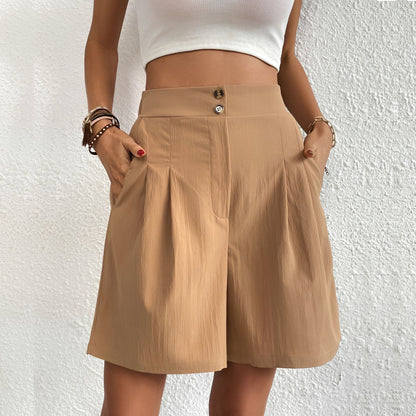 Ilse - Kurze, legere Hose mit hoher Taille für Damen