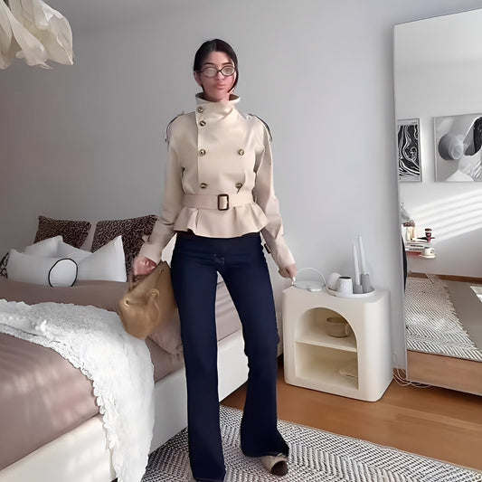 Cindy - Trench-coat contemporain pour femme