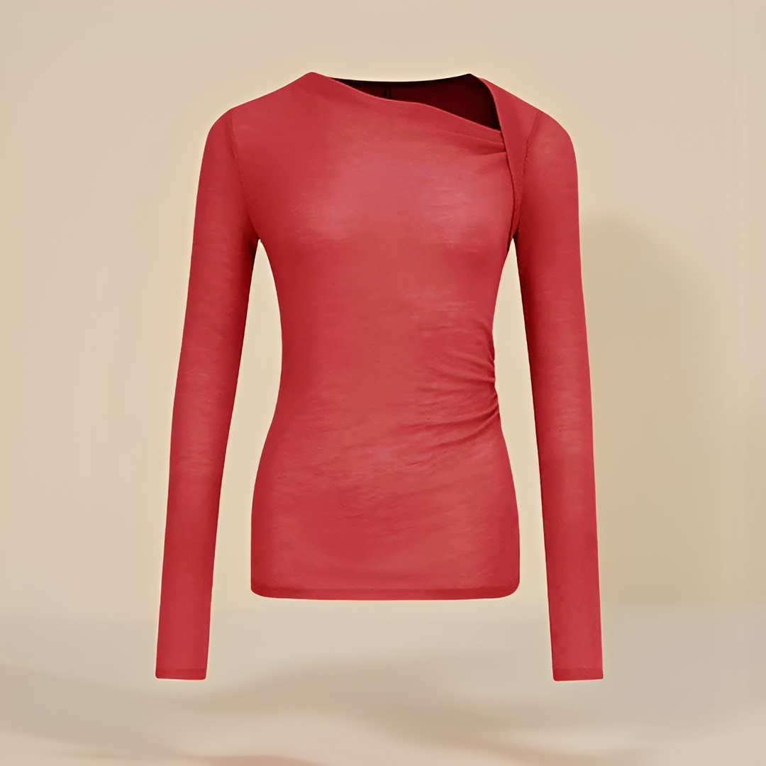 Nadine - Chemise longue à manches modernes