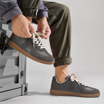 Gino - Chaussures classiques confortables pour hommes avec semelles épaisses