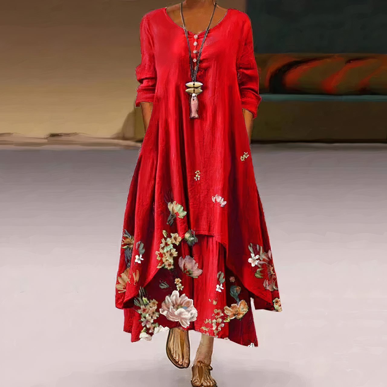 Anouke – Robe légère fluide pour femme