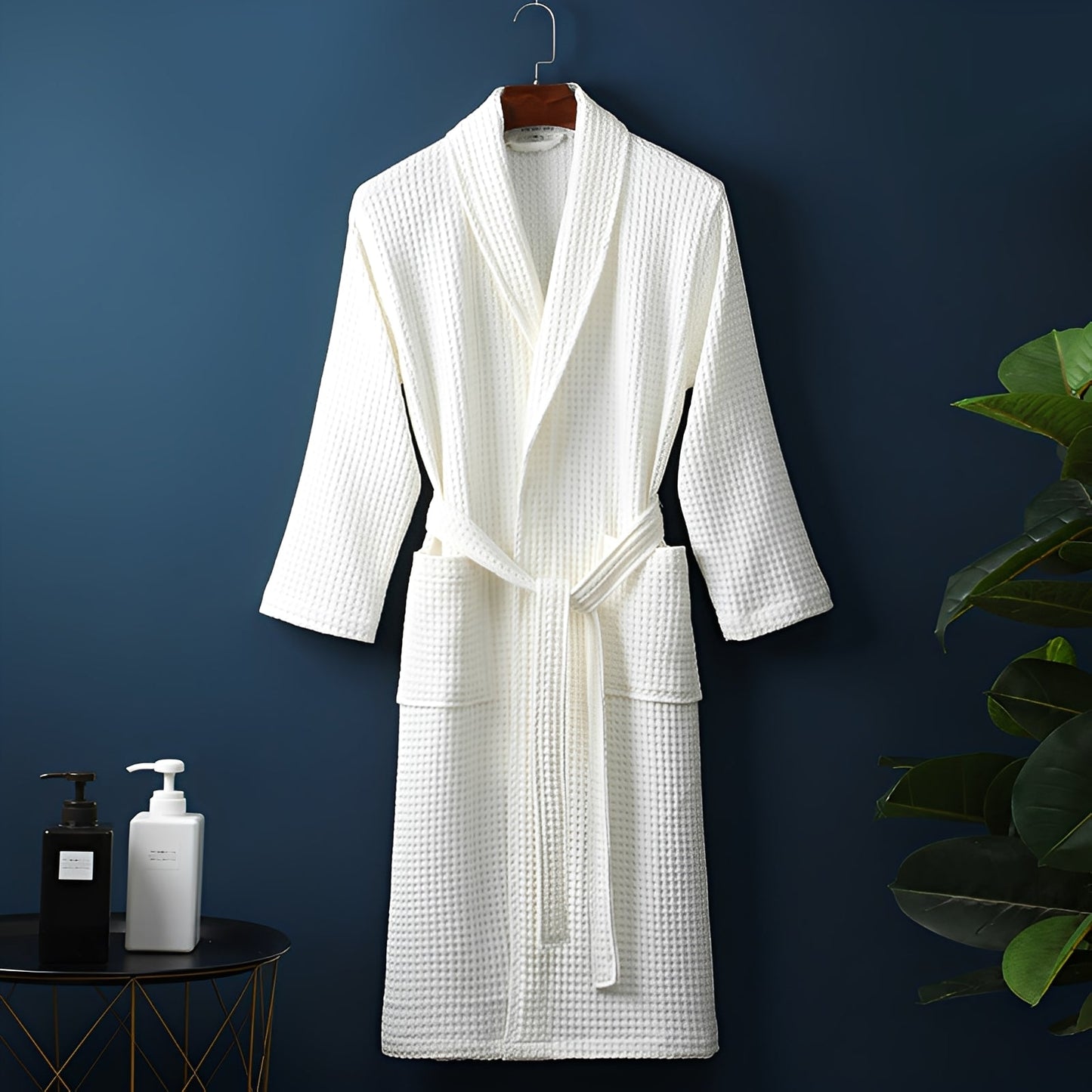 Dunstan - Robe de chambre en coton détendu pour hommes