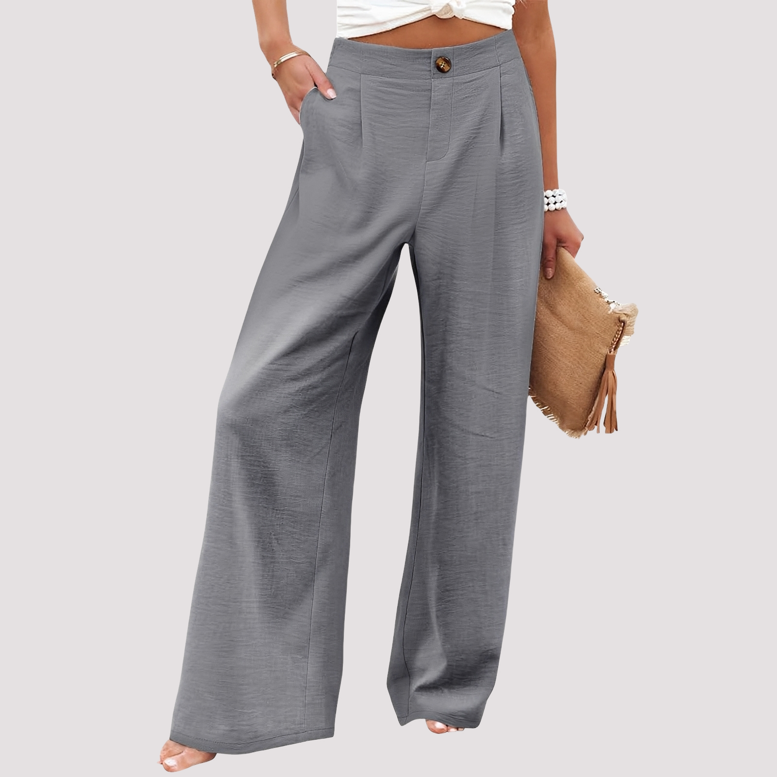 Helen - Pantalon décontracté à jambes larges pour femmes