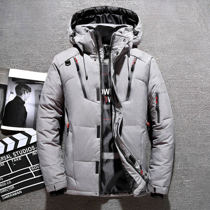 Damian - Veste à capuche moderne avec plusieurs poches pour hommes