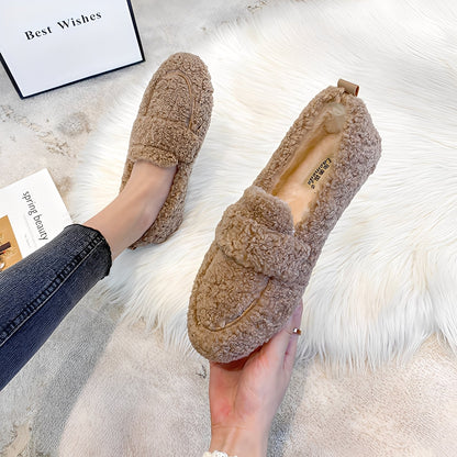Mara - Mocassins d'hiver chauds pour femmes
