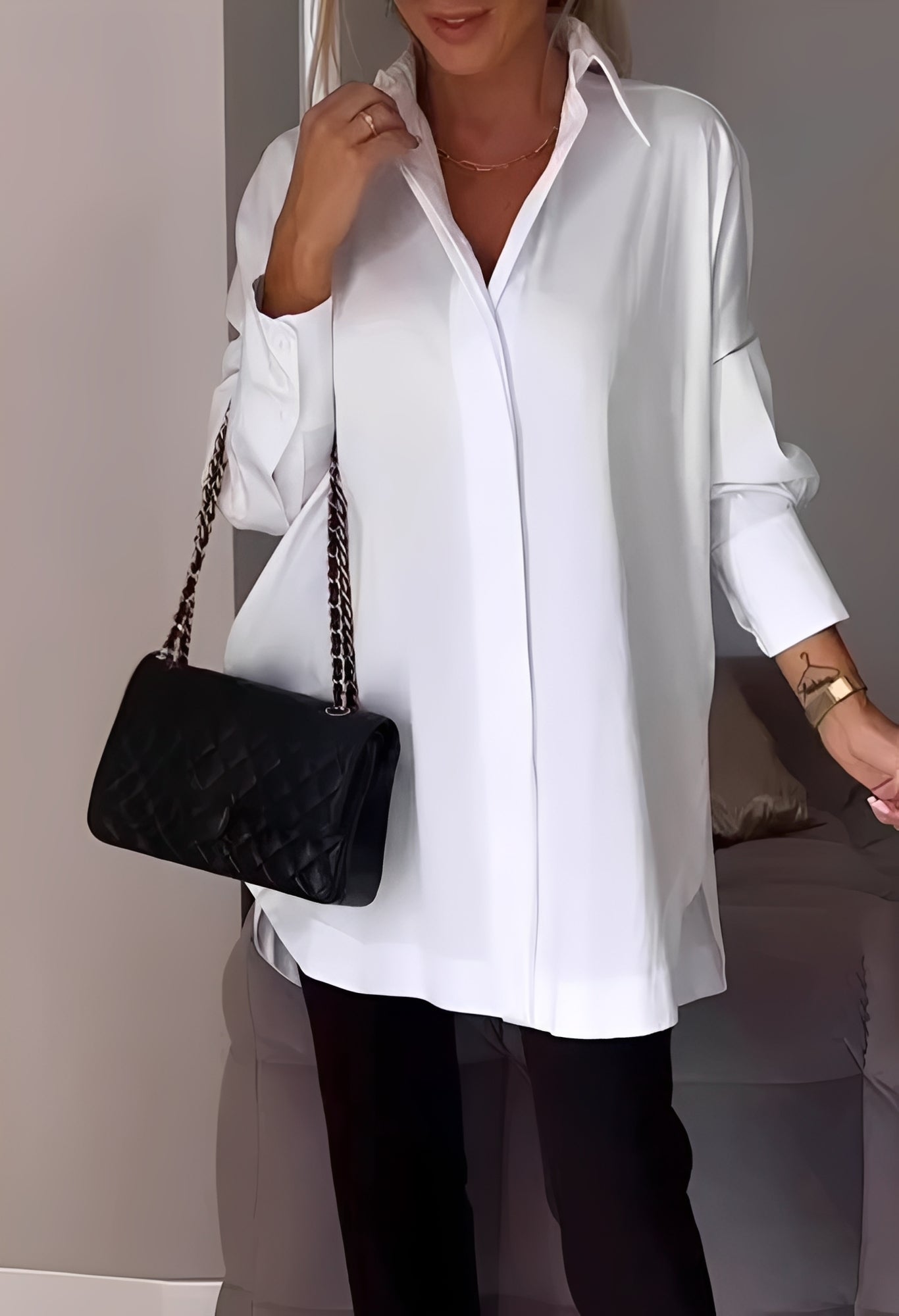 Lauren - Chemise élégante à manches longues