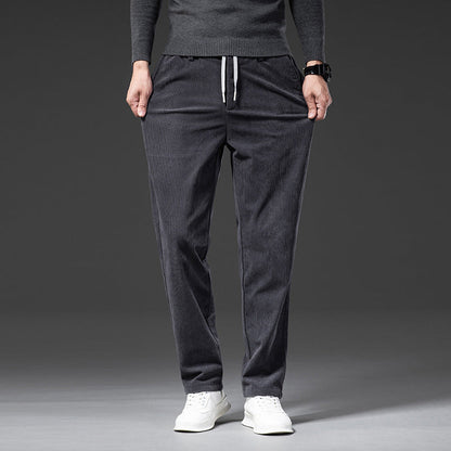 Zack - Casual corduroy trousers for men