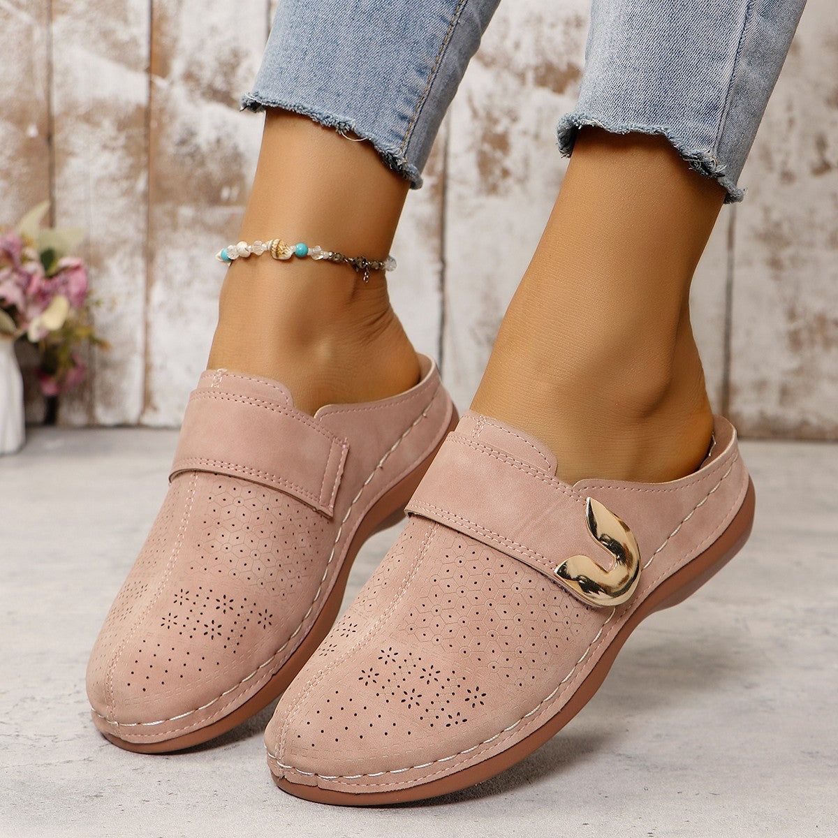 Shane - Chaussons élégants à bout fermé pour femmes