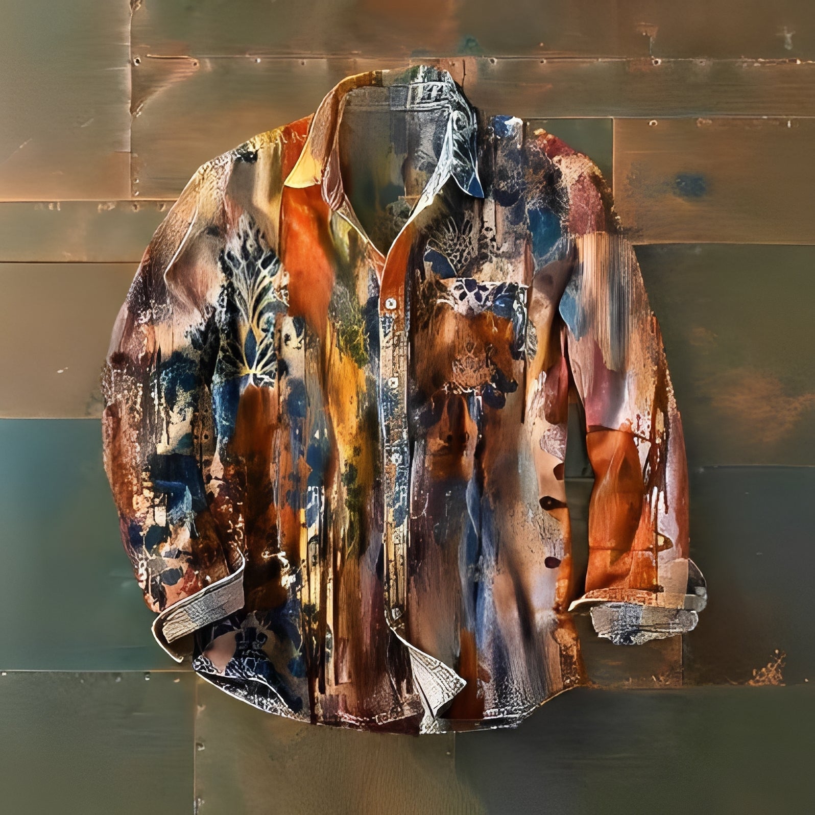 Sybille - chemises vintage à motifs pour hommes