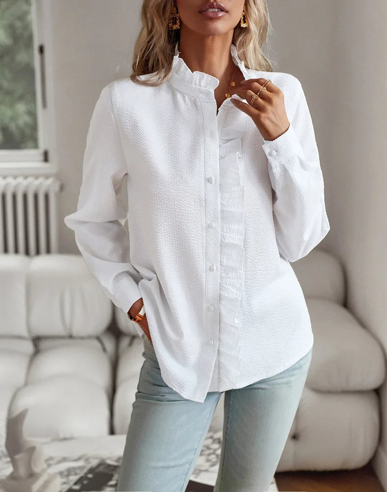 Alva - Blouse Élégante et Stylée pour l'Automne